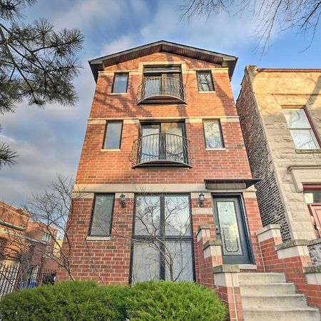 Chicago Condo With Balcony Walk To Cta Stations! Exterior foto