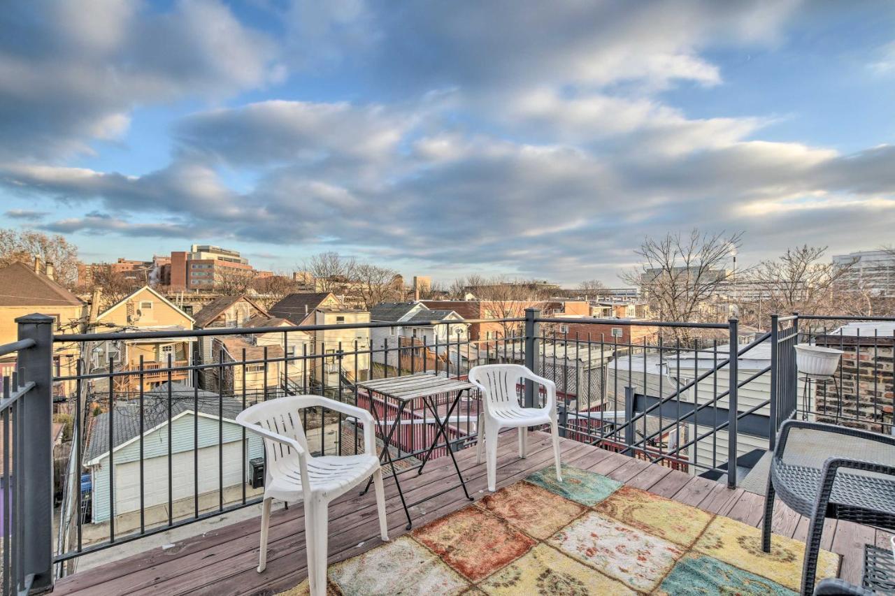 Chicago Condo With Balcony Walk To Cta Stations! Exterior foto